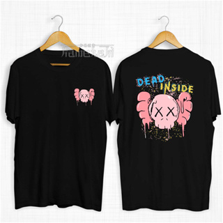 เสื้อยืดผ้าฝ้าย พิมพ์ลาย Distro Kata DEAD INSIDE Clown Head โอเวอร์ไซซ์ ยุค 30 สีกามะฮากิ สําหรับผู้ชาย และผู้หญิง