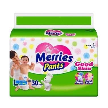 แพ็คเกจ 2 BALL PAMPERS MERRIES PANTS GOOD SKIN L30/XL26/M34 - MERRIES PANTS GOOD SKIN