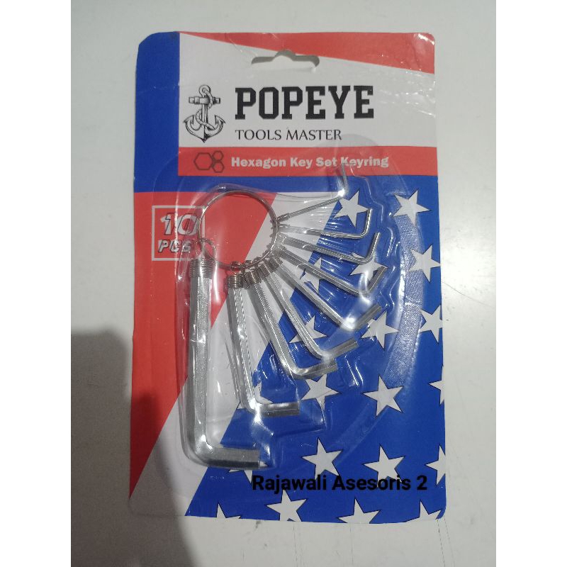 Popeye L-Wrench Set*