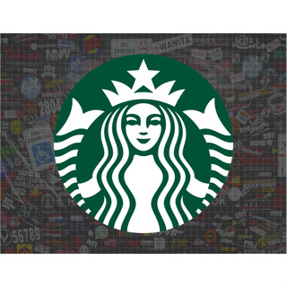 สติกเกอร์โลโก้ Starbucks V2 ขนาด 30 ซม. สําหรับรถจักรยานยนต์ รถยนต์