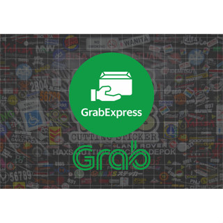 สติกเกอร์โลโก้ GrabExpress ขนาด 8 ซม. สําหรับติดตกแต่งผนังรถยนต์ รถจักรยานยนต์ V1