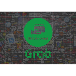 สติกเกอร์โลโก้ GrabExpress ขนาด 8 ซม. สําหรับติดตกแต่งผนังรถยนต์ รถจักรยานยนต์ V2