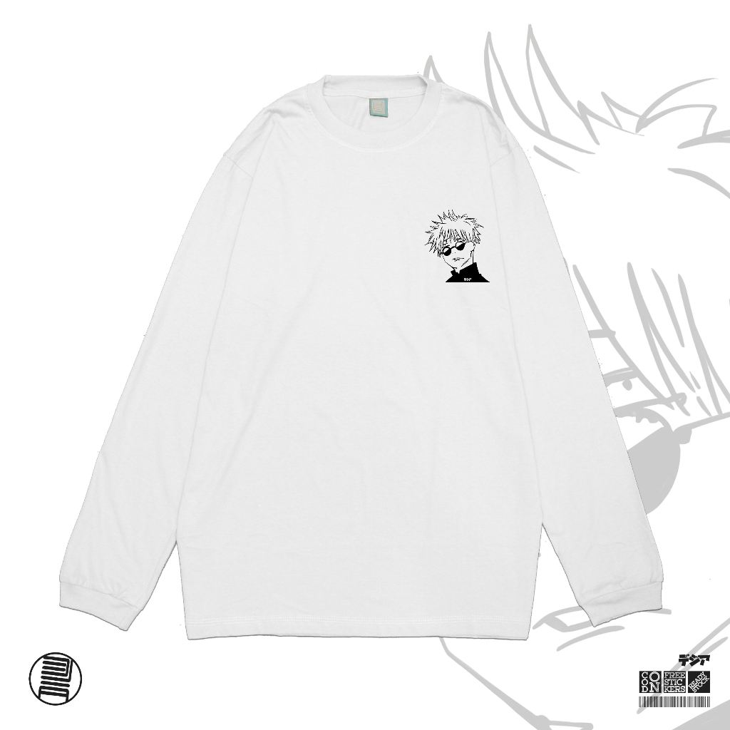 Longsleeve Gojo Satoru Meh Meme Jujutsu Kaisen Itadori Megumi Nobara อะนิเมะมังงะเสื้อยืด Wibu เสื้อ