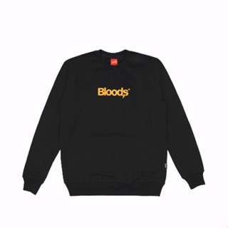 เสื้อกันหนาว คอกลม ลาย Bloods Series Mordor 03 สีดํา