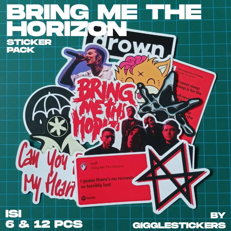 ชุดสติ๊กเกอร์ Bring Me The Horizon BMTH