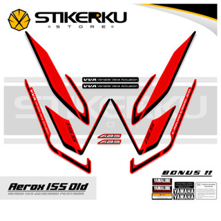 สติกเกอร์ AEROX LAMA 155 MOTIF 65 STICKER AEROX OLD 155vva STICKER AEROX 155 VVA Unique STICKER AEROX 155 VVA STOCK DECAL LIST Pole Stickerkustore