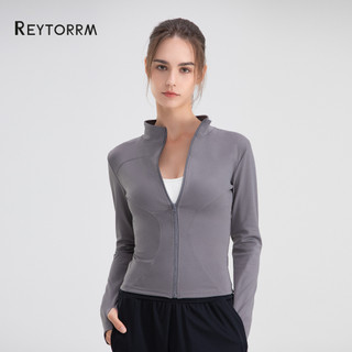 Reytorrm Jaket Olahraga Wanita Lengan Panjang Hijab Sport Untuk Yoga/Fitness Sport WT01
