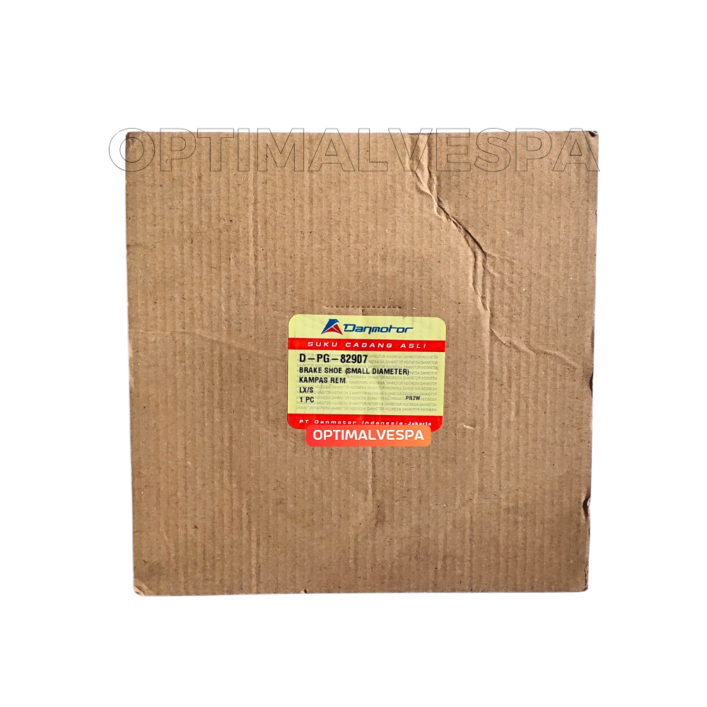 ผ้าเบรคหลัง DANMOTOR Vespa Matic LX 125, Lx 150, Vespa S125, S150, Zip