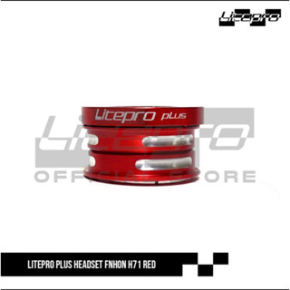 ง. Litepro PLUS ชุดหูฟัง FNHON H71 สีแดง