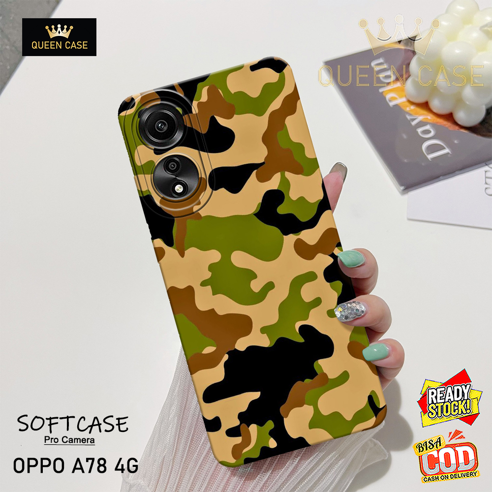 เคส Oppo A78 4G / A78 5G / A58 4G / A58x - เคสความงาม - เคส Softcase Candy Full Color 3D Silicone TP