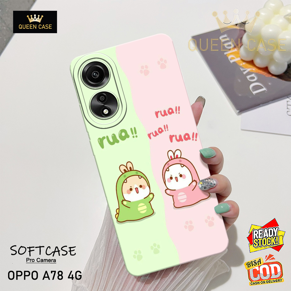 เคส Oppo A78 4G / A78 5G / A58 4G / A58x - เคสการ์ตูน - Softcase Candy Case Full Color 3D Silicone T