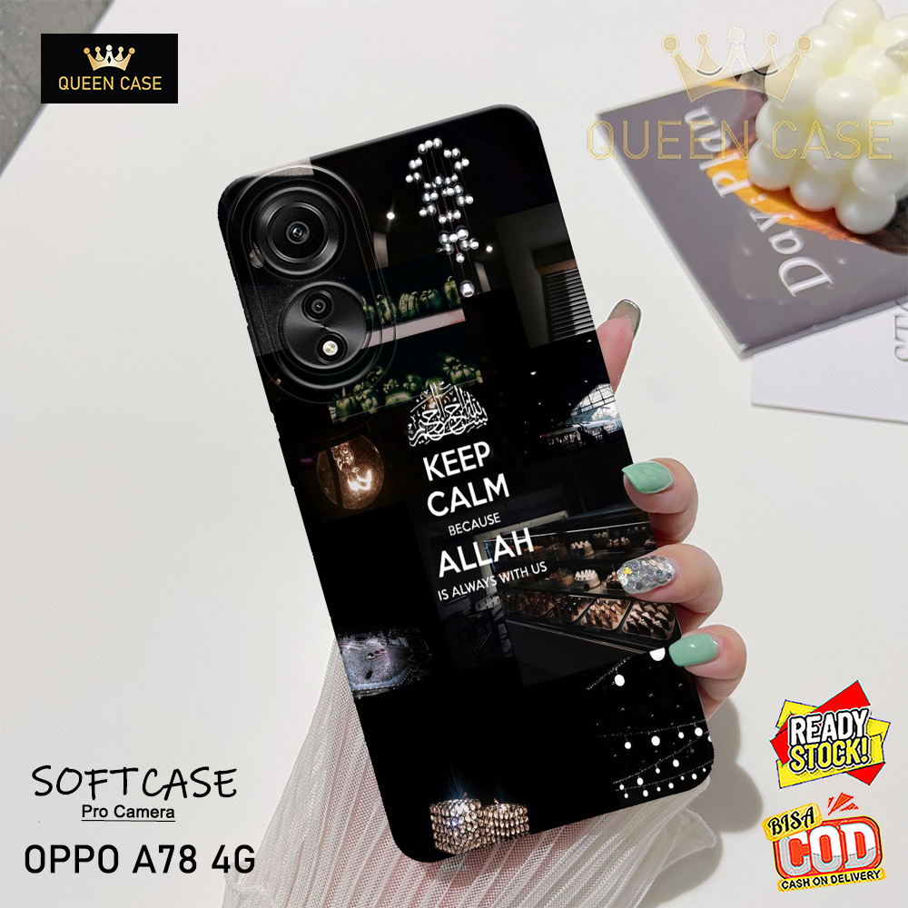 เคส Oppo A78 4G / A78 5G / A58 4G / A58x - เคสมุสลิม - Softcase Candy Case Full Color 3D Silicone TP