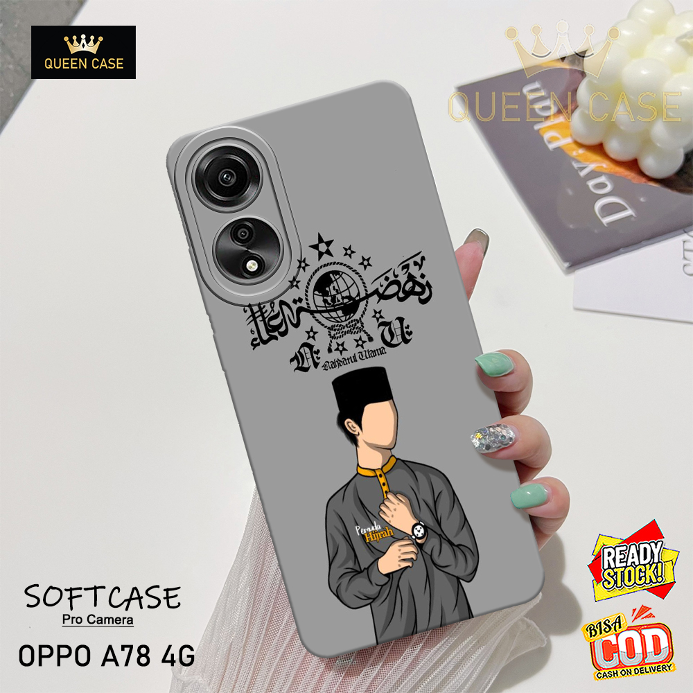 เคส Oppo A78 4G / A78 5G / A58 4G / A58x - เคสมุสลิม - Softcase Candy Case Full Color 3D Silicone TP