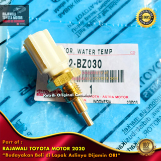 สวิตช์เซนเซอร์อุณหภูมิน้ํา Agya Ayla Innova Fortuner Etios Vios Yaris Hilux 2 Pin ECT สีขาว สําหรับ Toyota 89422-BZ030