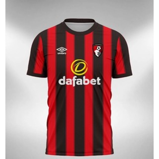 เสื้อกีฬาแขนสั้น ลายทีม Bournemouth Home 2023