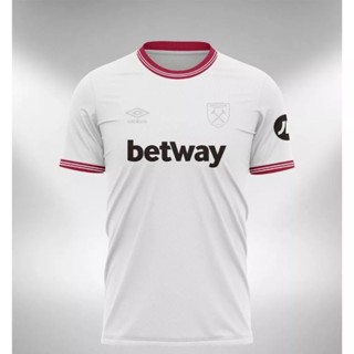 เสื้อกีฬาแขนสั้น ลายทีมเยือน West Ham 2023