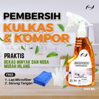 Pembersih Dapur Kompor Kulkas Mengangkat Minyak Kitchen Cleaner Serbaguna Aman Anti Bakteri