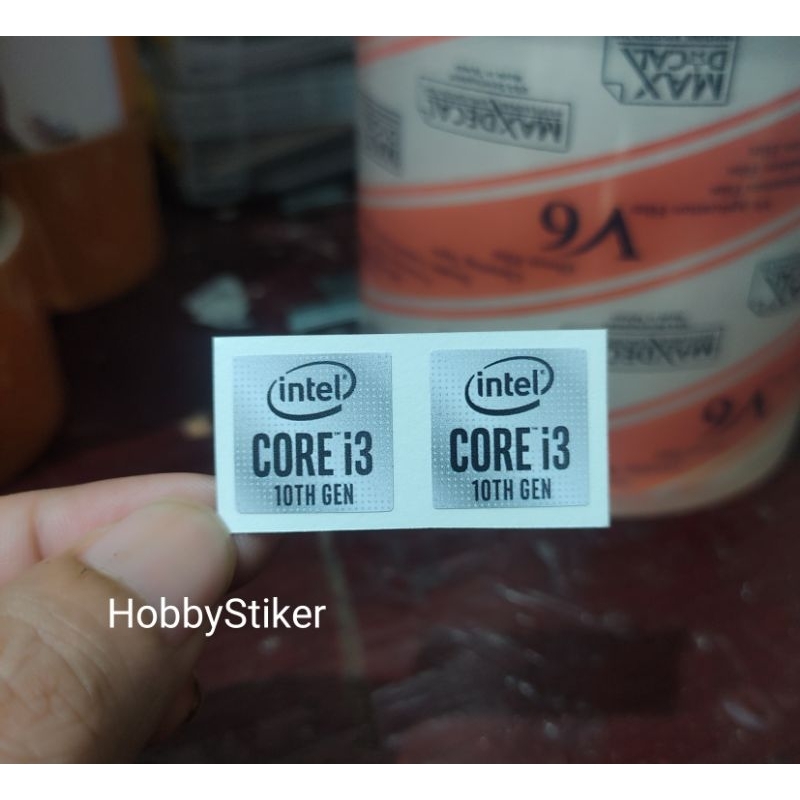 สติ๊กเกอร์ Core i3 gen 10 สําหรับพีซีโน้ตบุ๊กแล็ปท็อป