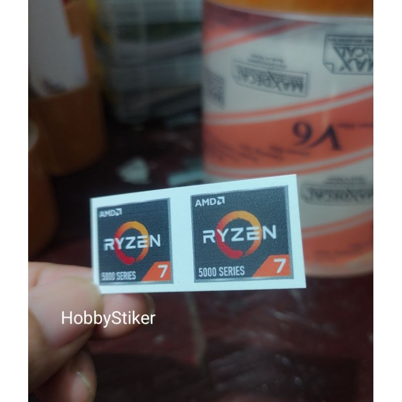สติ๊กเกอร์ Ryzen 7 สําหรับโน้ตบุ๊กแล็ปท็อปพีซี