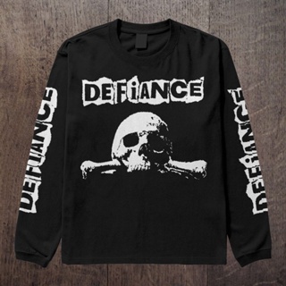 เสื้อยืด แขนยาว PUNK BAND Defiance