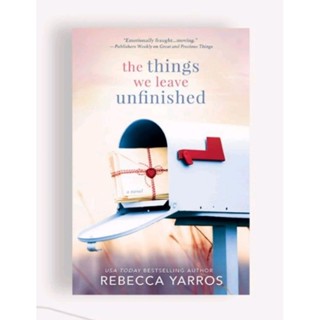 The Things We Leave Unfinished - Rebecca Yarros โมเดลตุ๊กตาของเล่นสําหรับเด็ก