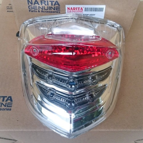 MERAH โคมไฟหยุดหลัง Honda TIGER NEW REVO 2010 RED WHITE Stoplamp Honda TIGER NEW REVO 2010 RED