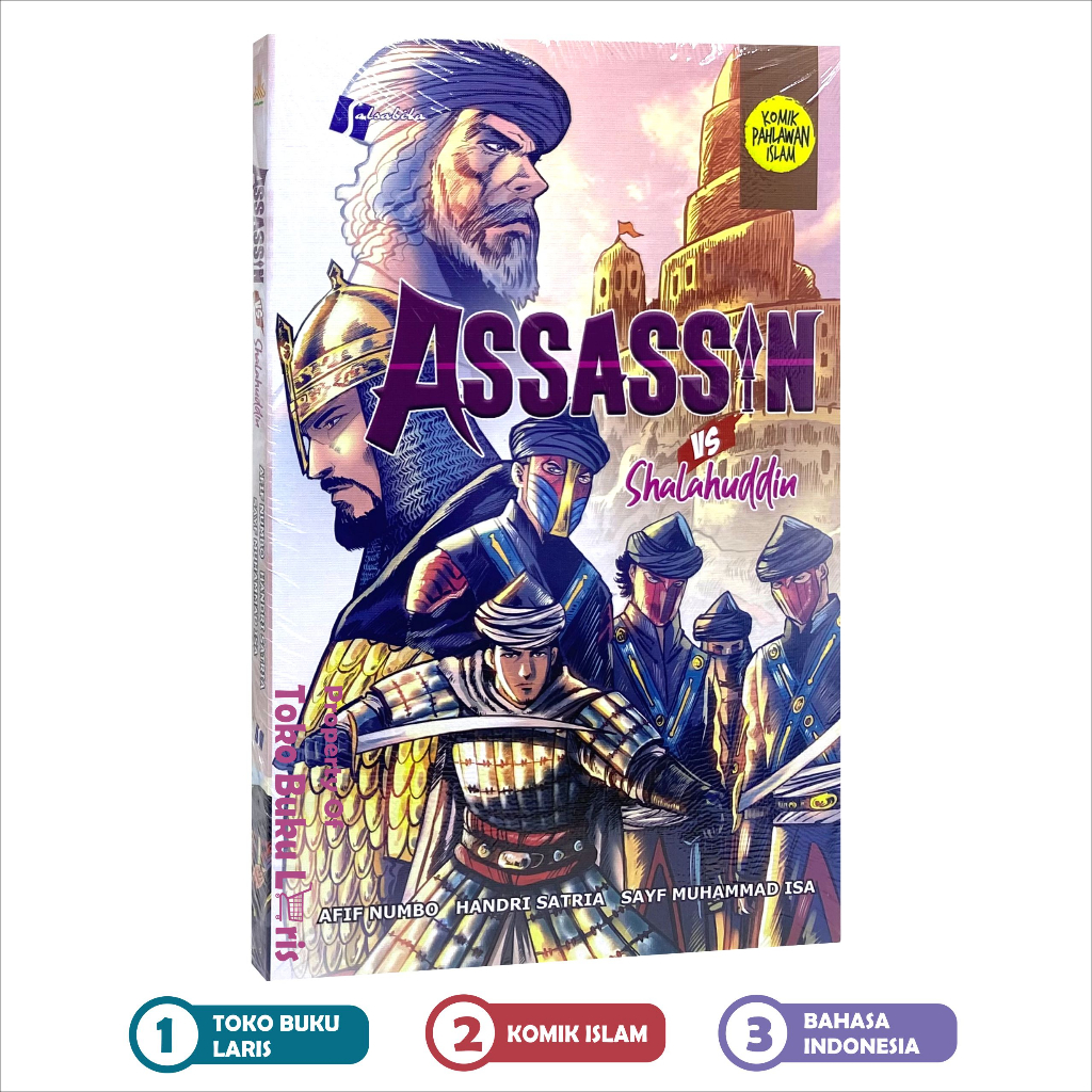 Assassin VS Shalahuddin การ์ตูนฮีโร่อิสลาม Comic Salsabila สํานักพิมพ์