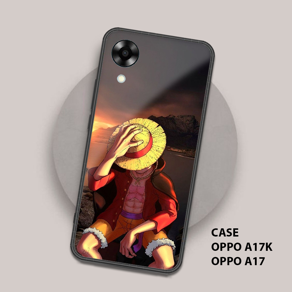 เคส OPPO A17K / A17 - เคสแฟชั่น 024 Hardcase 2D Glossy - เคสเงา - เคสโทรศัพท์ Hp Glass Handphone Cov