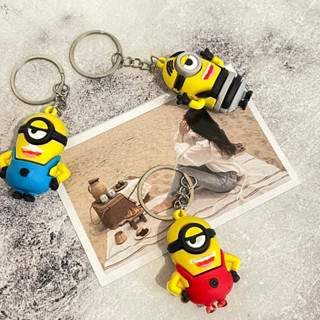 พวงกุญแจ MINION V2 น่ารัก 3 สี ราคาพิเศษ สีเหลือง ของขวัญ สําหรับขายส่ง