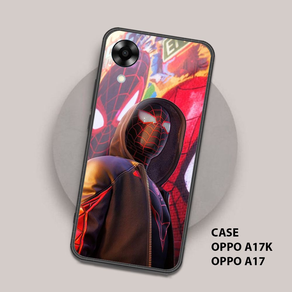 เคส OPPO A17K / A17 - เคสแฟชั่น 027 Hardcase 2D Glossy - เคสเงา - เคสโทรศัพท์ Hp Glass Handphone Cov