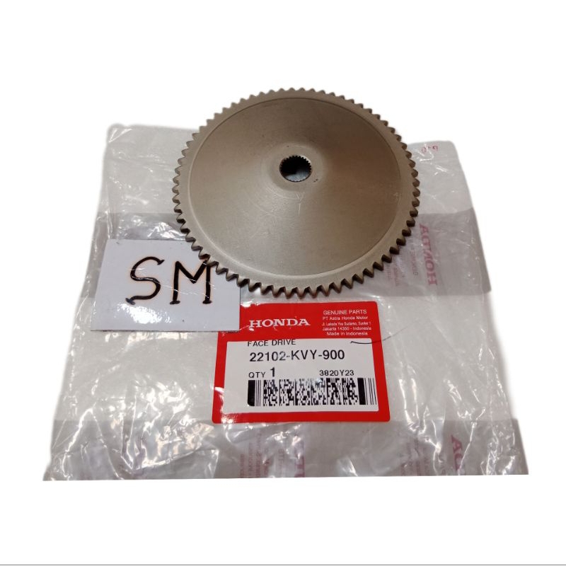 Face Drive Gear เกียร์สตาร์ทขนาดใหญ่ Beat Scoopy Spacy Vario 110 Cw Techno Karbu Fi 22102-KVY-900 ขอ