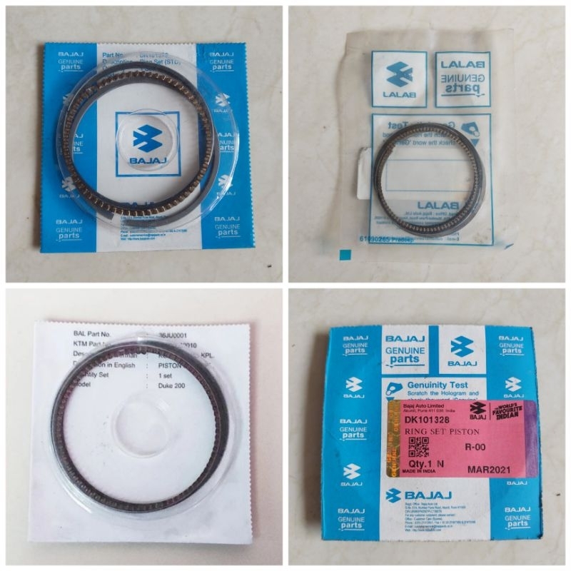 PULSAR 200NS 220 200 180 UG3 UG4 135 XCD 125 ขนาดมาตรฐาน SEHER RING
