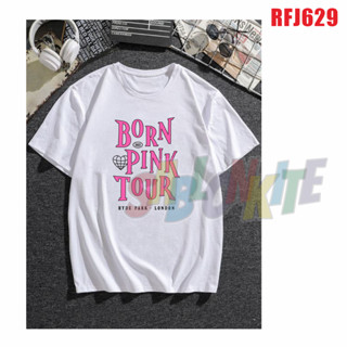 Rfj629 เสื้อยืด ลาย Kpop Bornpink Born Pink Tour Hyde park london+fotocard