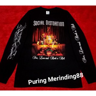 เสื้อเชิ้ตแขนยาว ลาย Sex, Love and RockN Roll
