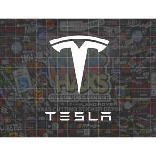 สติกเกอร์ตัด Tesla ขนาด 7 ซม. สําหรับรถยนต์ รถจักรยานยนต์