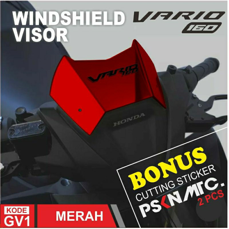 กระบังหน้า, หมวก,บังลม vario 160 Years 2022-2023 Accessories vario 160