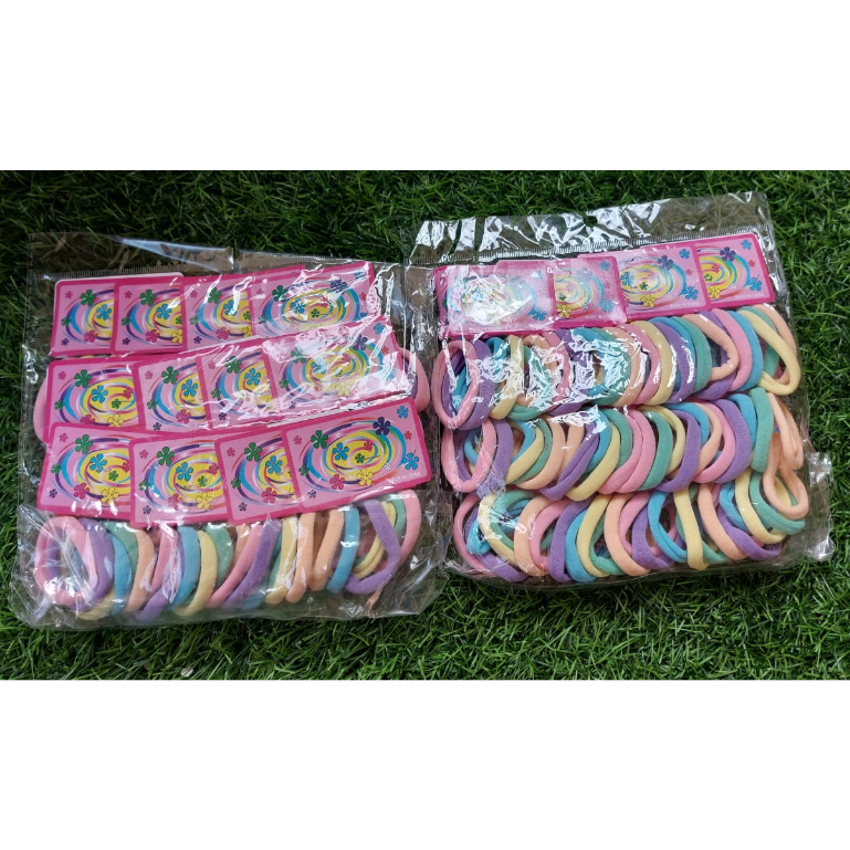 ✨ตะกร้าของฉัน.co✨ ยางมัดผม DONUT มี 6 IMPORTED - สีสุ่ม