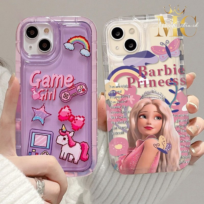 Ss847 SS848 BARBIE PRINCORN CASING สําหรับ OPPO A59 A96 F1S F5 F7 F11 F19 F21 PRO RENO 4 4F 5 LITE 5