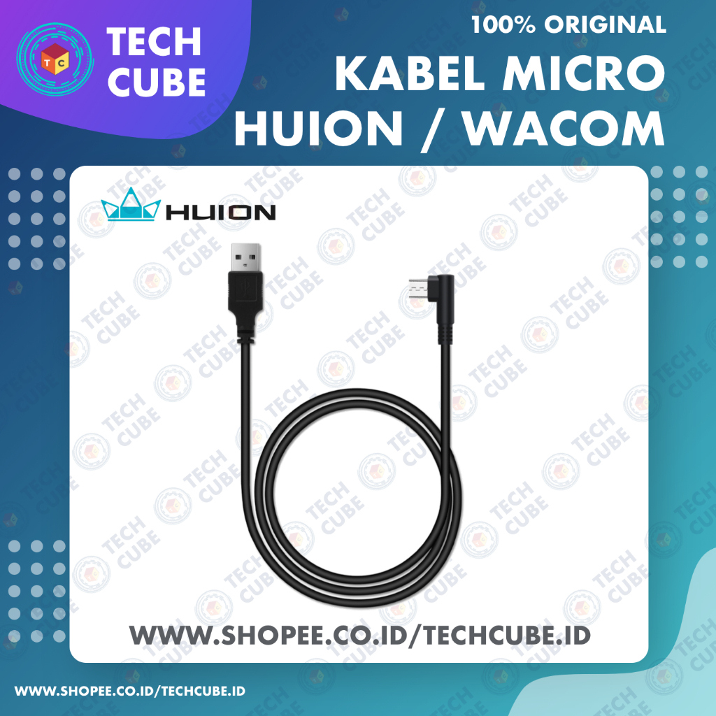 แท็บเล็ตการวาดภาพสําหรับสาย Huion / Wacom Micro USB เป็น USB Type A