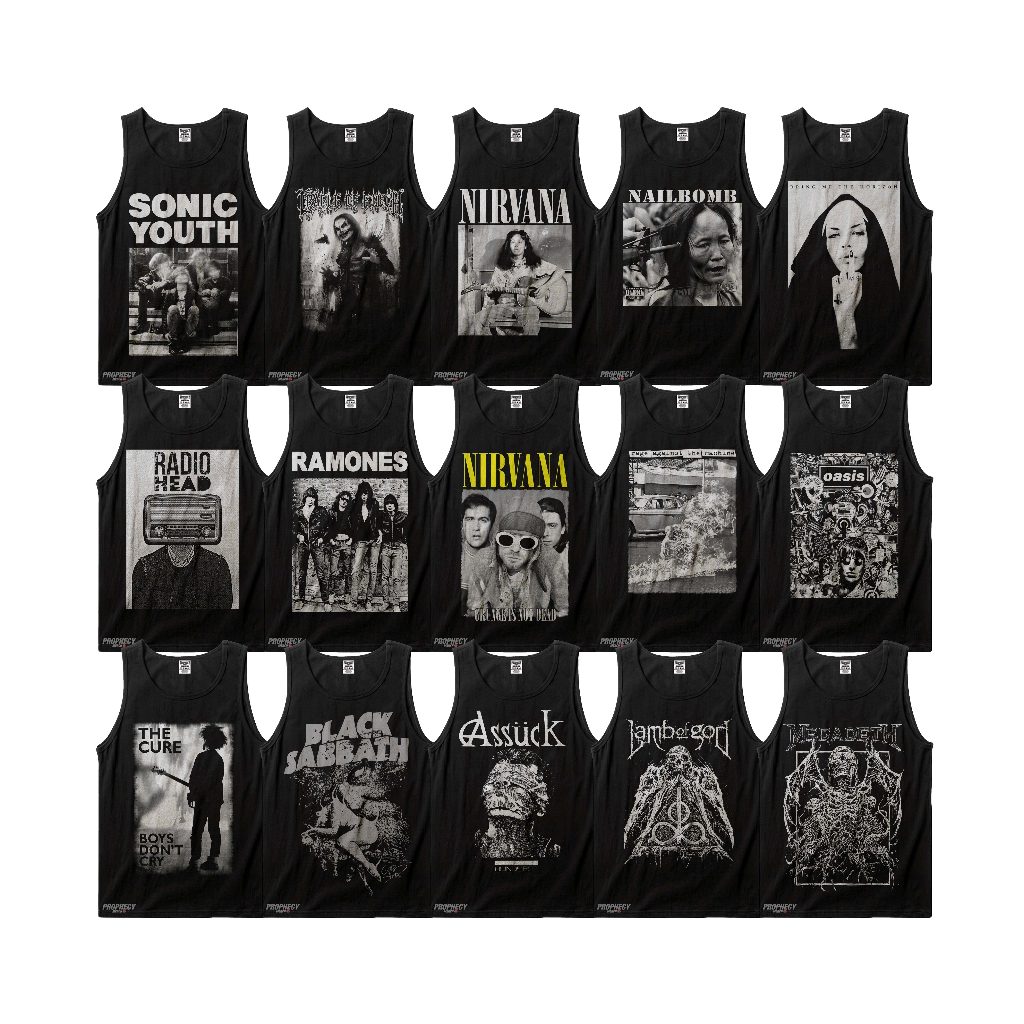 เสื้อยืด COTTON COMBED 24S / LEKMONG MUSIC / LEKBONG / TANGTOP / BAND T-SHIRT / เสื้อยืด / DEATH METAL T-SHIRT / LEKMONG MEN
