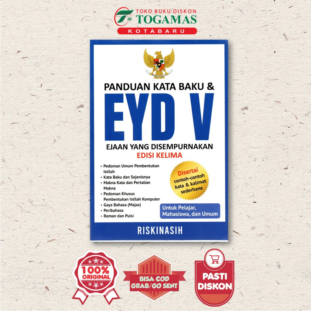 Eyd V: A Guide to Bad Words & Perfect Spelling Ed. 5th - Riskinasih - Great Child