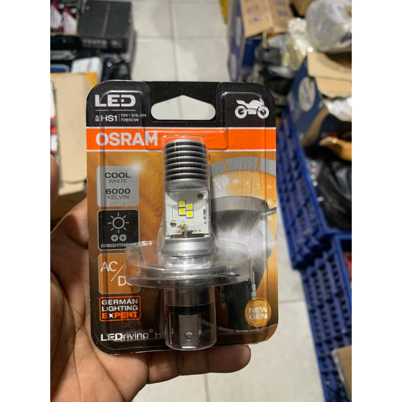 ไฟหน้า LED H4 ดีสําหรับรถจักรยานยนต์ ไฟหน้า OSRAM LED ดั้งเดิม