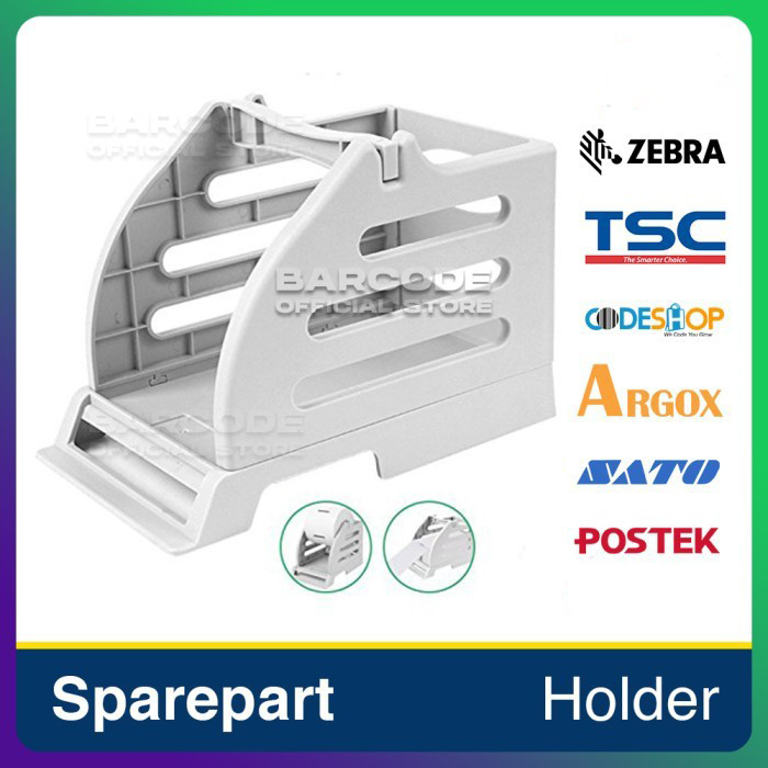 THERMALT LABEL ROLL HOLDER BARCODE PRINTER TSC TTP 244 PRO PE200 TE200 - สีดํา