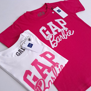 Gap Barbie เสื้อยืด แบรนด์เนม นําเข้า พรีเมี่ยม ของแท้ กระจก 1:1