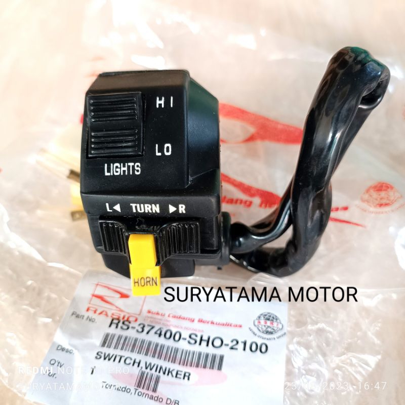 สวิตช์ซ้ายที่ยึดซ้าย Satria ฉลาม 2 จังหวะ โลมา ru ทอร์นาโด NOS ASKI