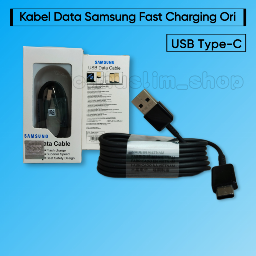 Samsung ORI USB A32 A52 สายชาร์จข้อมูลอย่างรวดเร็ว ORIGINAL 100% USB Type C ORI