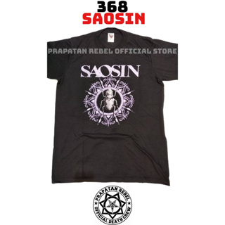 เสื้อยืดแขนสั้นลําลอง พิมพ์ลายวงร็อค Saosin REBEL สไตล์พังก์ร็อค สําหรับผู้ชาย