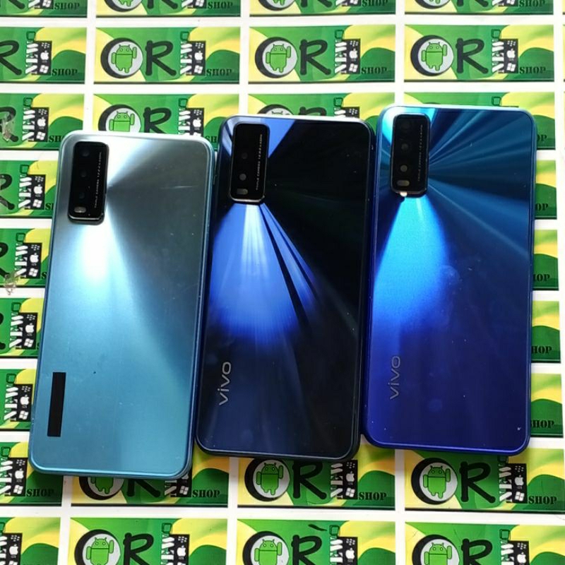 ฝาหลังประตูหลัง Vivo Y12S Y20 Y20I Y20S ฝาหลัง