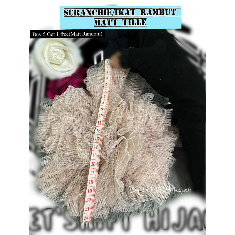 SCRUNCHIE TILE PREMIUM/ HAIR TIE TILE/ CEPOL TILE