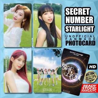 โฟโต้การ์ด รูปตัวเลขลับ Starlight Unofficial